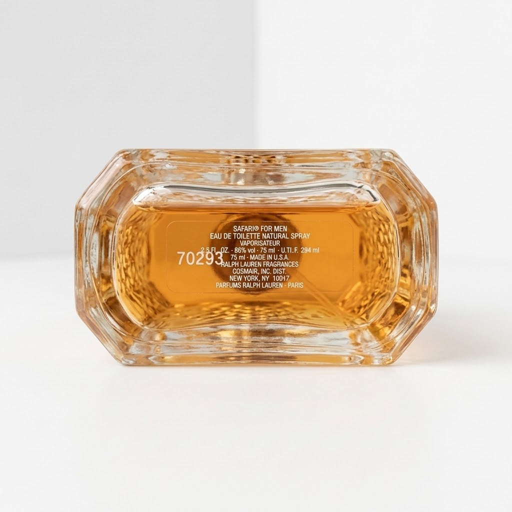 Ralph Lauren The Original Cosmair Safari Eau de Toilette 2.5oz Qty 1 New No Box