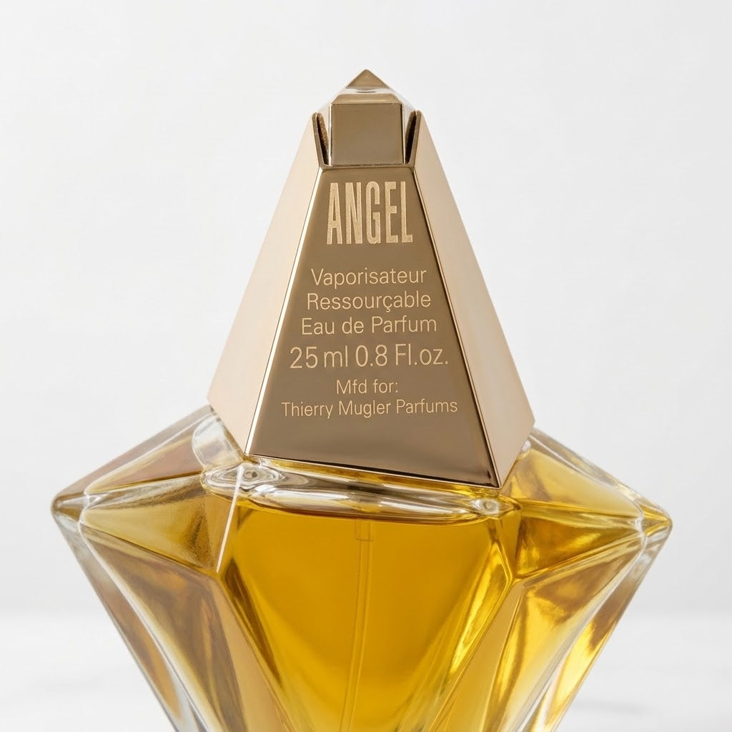 Angel By Thierry Mugler Eau de Parfum .25ml Refillable Star Great For Purse Discolored
