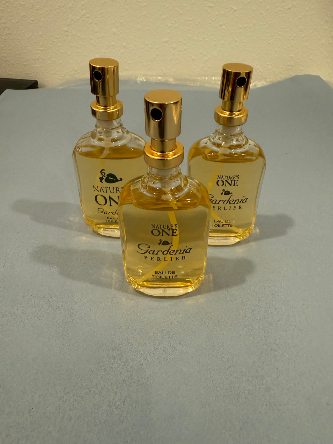 3 Perlier Nature's One Gardenia Eau de Toilette New No Box Extremely Rare & Hard To Find Item