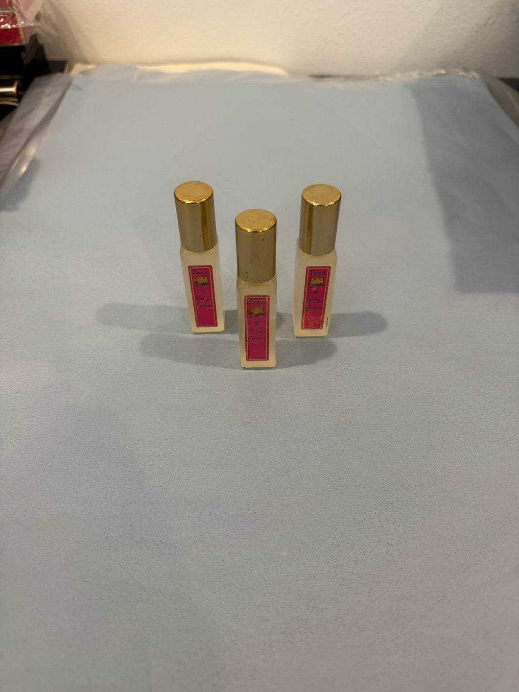 3 Juicy Couture Peace Love & Juicy Couture Eau de Parfum Rollerball/Roll-On New No Box Nice Item