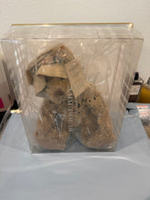 Load image into Gallery viewer, BURBERRY 2006 BEAR W/HAT NEW IN PLASTIC AND PLASTIC BOX Qty 1 Super Rare
