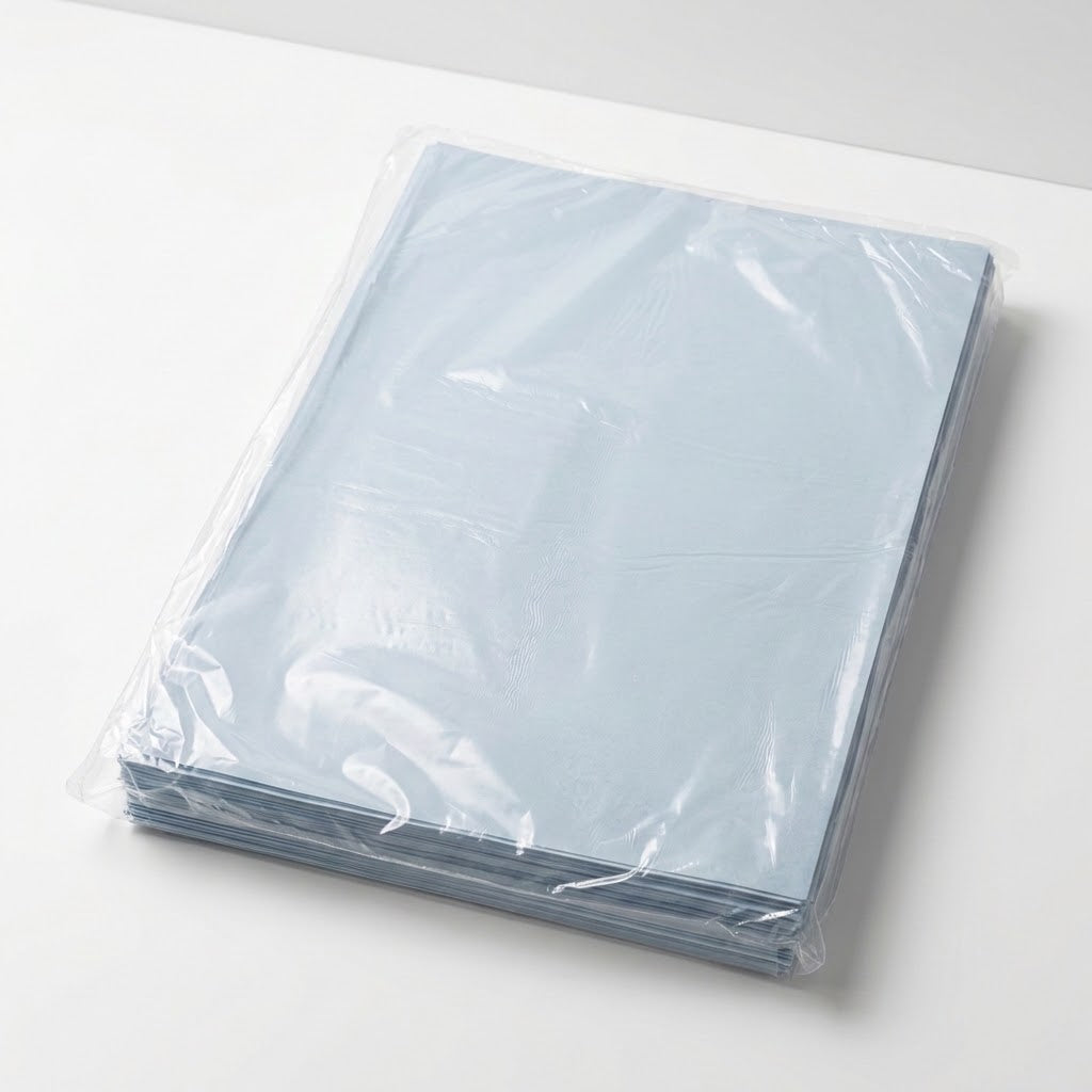 Tissue Paper 20 x 30" Antique Blue 25 Packs of 20 In Plastic