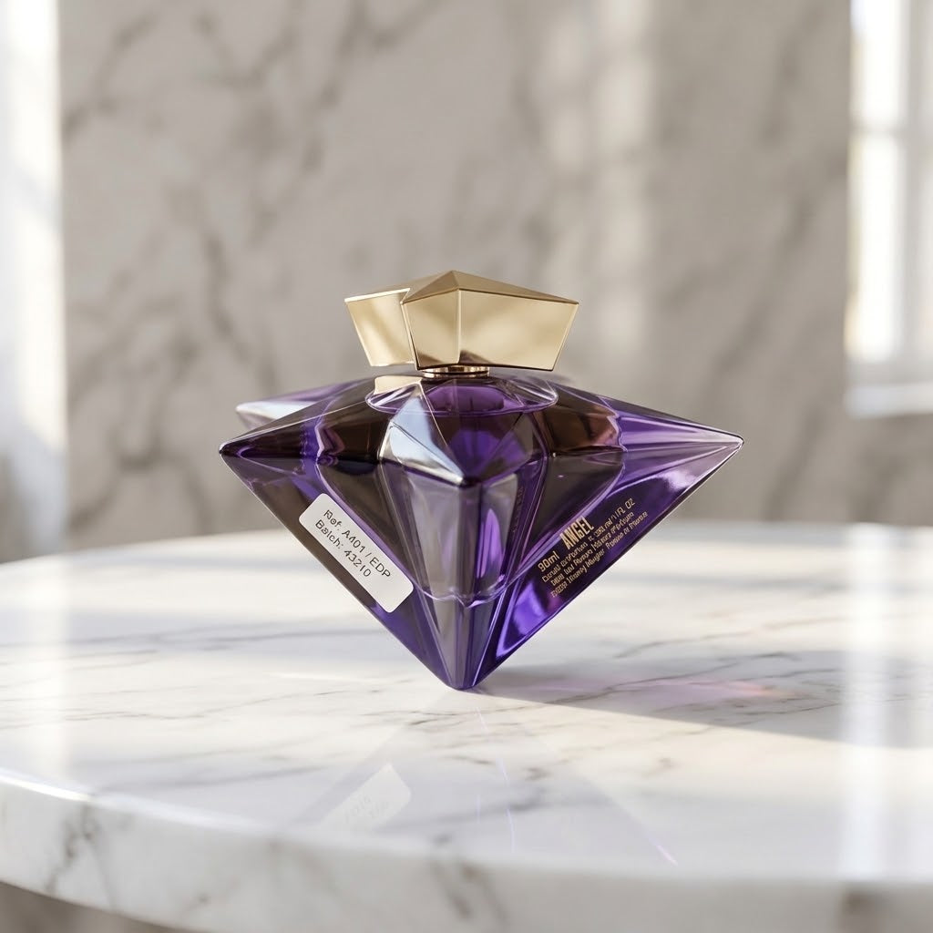Thierry Mugler Angel Extrait de Parfum 1oz 1992 Collection Purple Bottle Discontinued Qty 1 New No Box