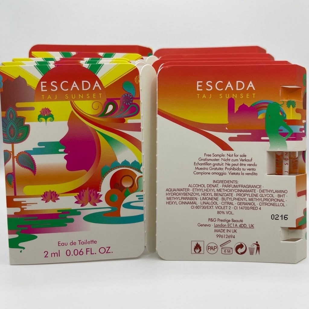 Taj Sunset By Escada EDT Refill From Original Vials 3.3oz Discontinued Qty 1 New No Box