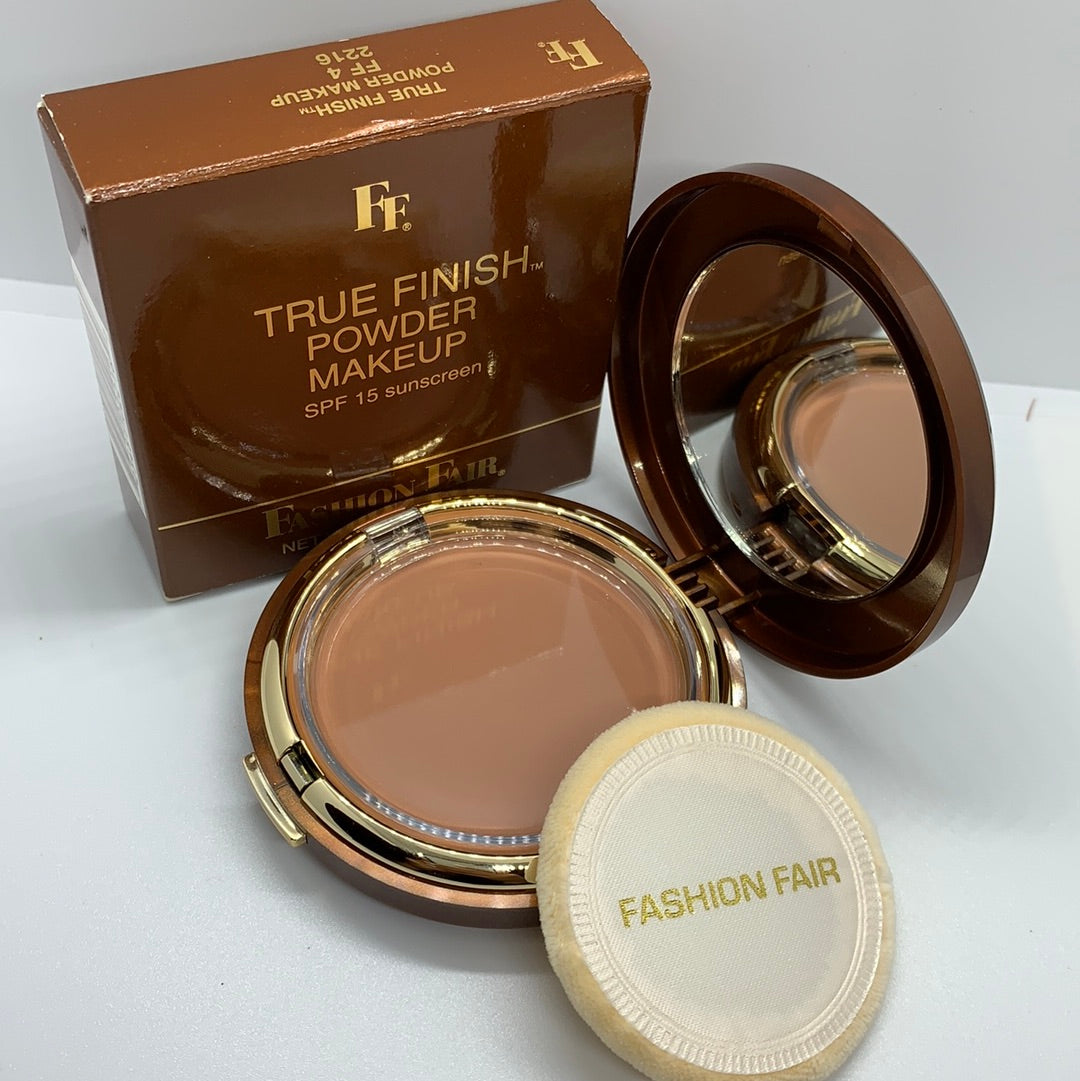 Fashion Fair True Finish Powder Makeup FF4 2216 Discontinued Shade Qty 1 New in Box